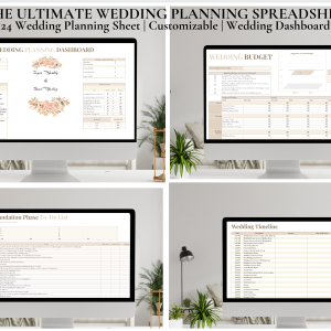 Wedding Planner Spreadsheet
